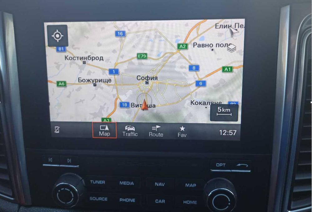 Активиране Apple Carplay Android конверсия карти USA EU Порше Porsche