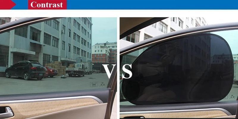 Сенник за странични стъкла за кола UV защита с електростатично фолио 6