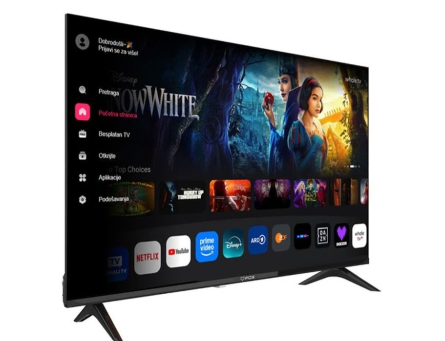 Телевизор smart TV YouTube android