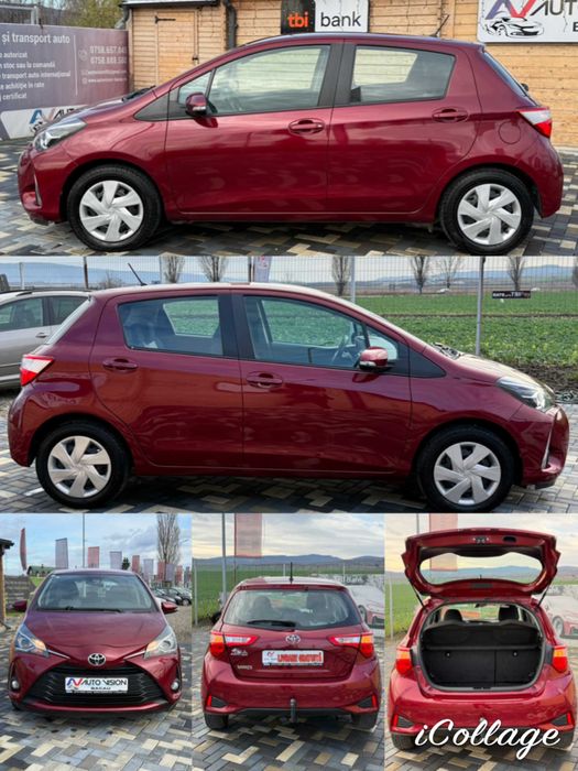 *RATE*Toyota Yaris 1.0 70Cp Benzina 2017 E6 47358 Km reali Impecabila!
