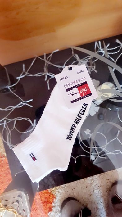 Șosete unisex Tommy Hilfiger 100%bumbac marime universala 41-46