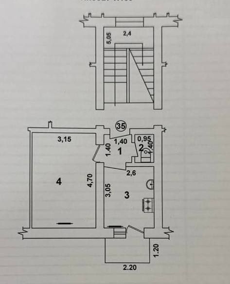 Продается 1 ком квартира, ориентир:Кафе Bon/Напротив ЖК Parisien, 29м²