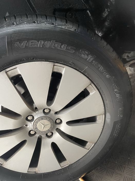 Cauciucuri cu jante 17” mercedes