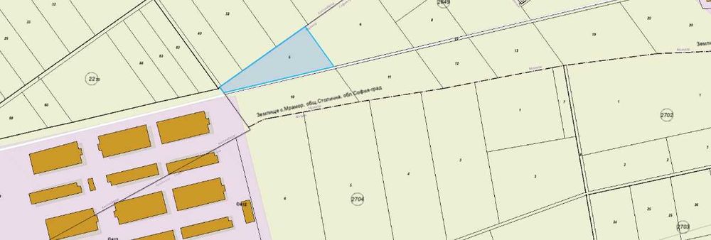 Продава се Парцел в с. Волуяк, Област София-град - 5497 кв.м за 35 €/кв.м - Снимка #1