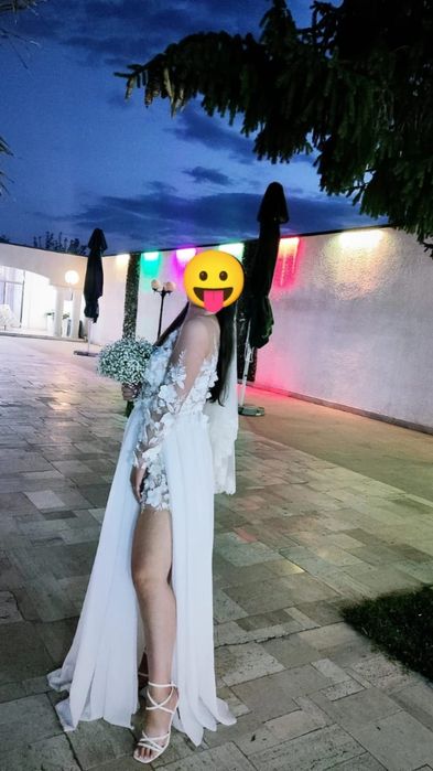 Rochie stil mireasa