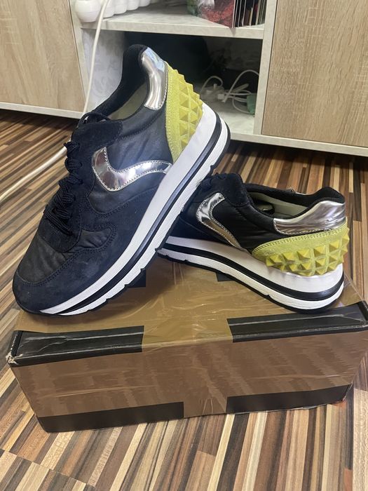 Adidasi Voile Blanche sneakers dama