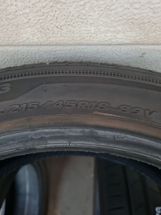 Летни гуми 4 броя HANKOOK VentusPrime3 215 45 R18 дот 3319