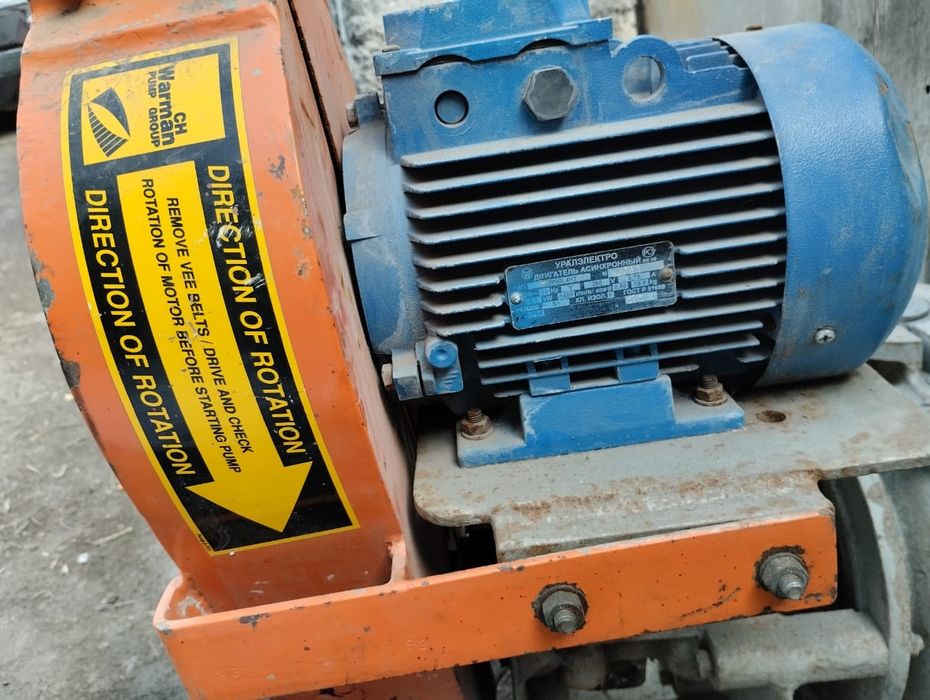 Шламовый насос для перекачки