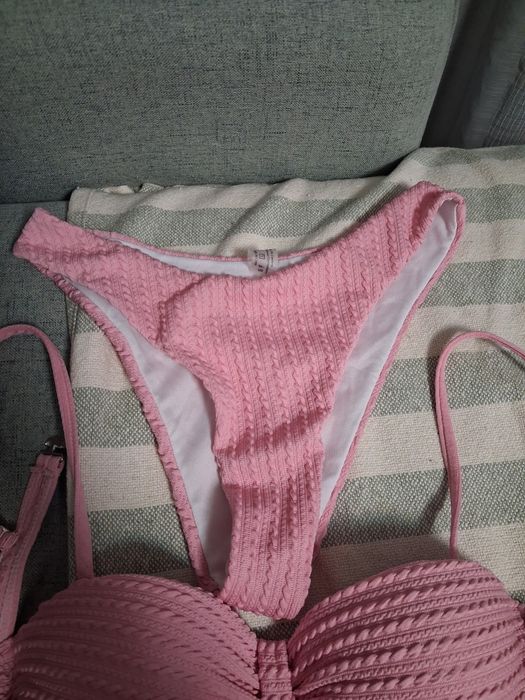 Бански от две части в розово размер С
