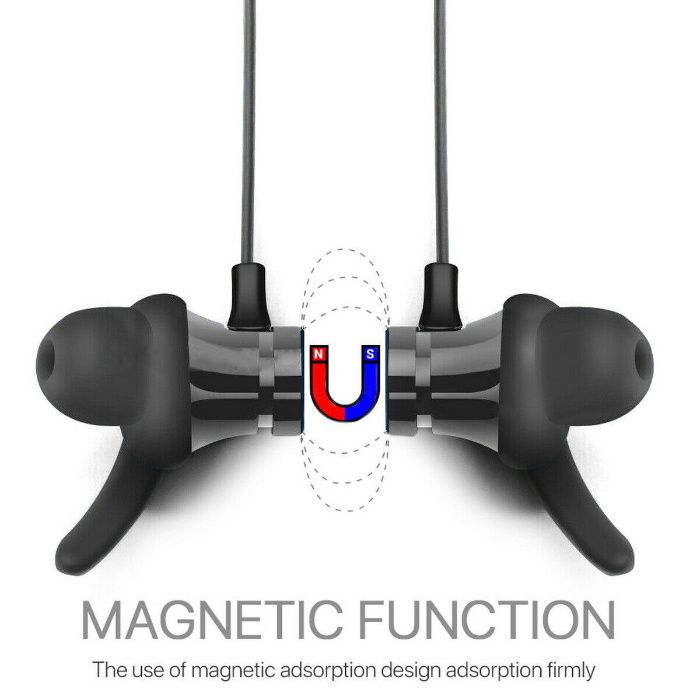 Casti wireless, Bluetooth 5, Micro USB, magnetice, 10m transmisie Noi!