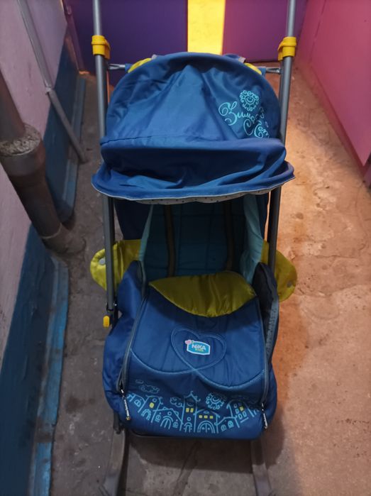 Продам санки-каляска Nika