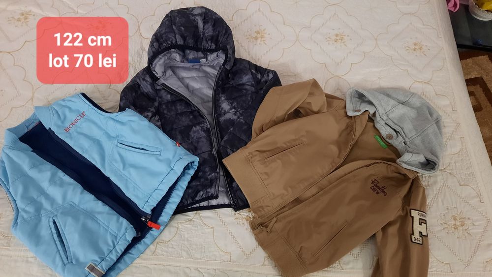 Lot Gecute/vesta 122 cm baieti