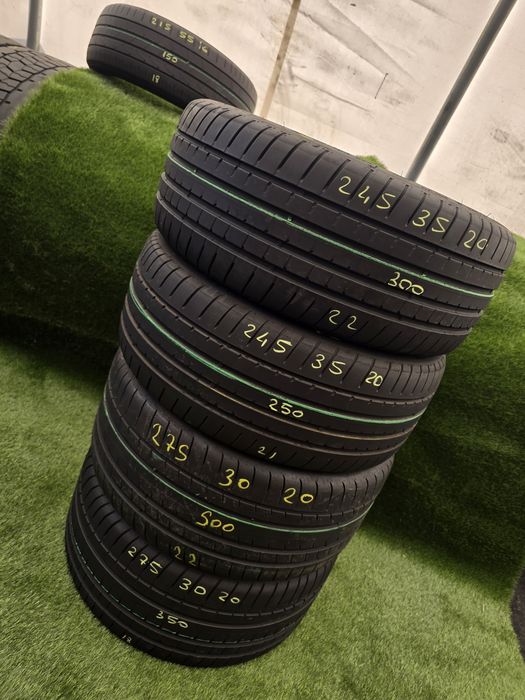 Set 245 35 20.  275 30 20 goodyear