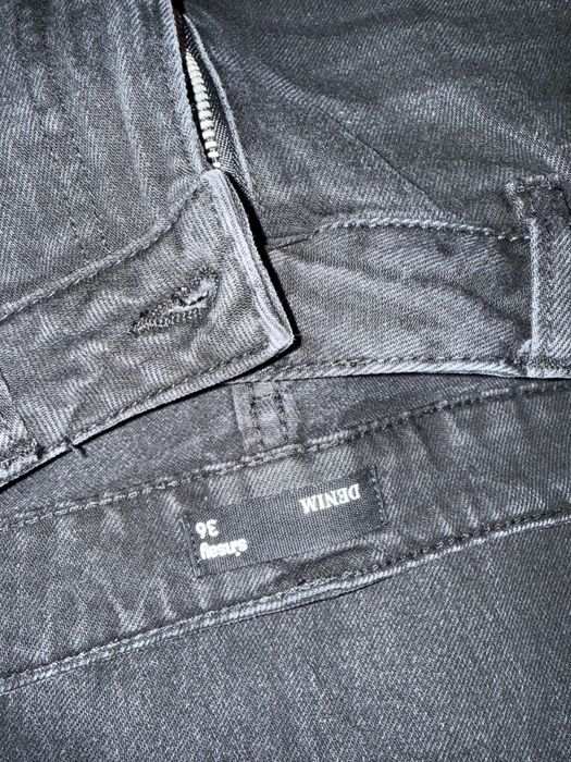 Широки черни дънки размер 36 Sinsay