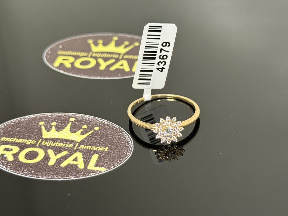 Bijuteria ROYAL : Inel AUR 14K NOU / 1.47 GR