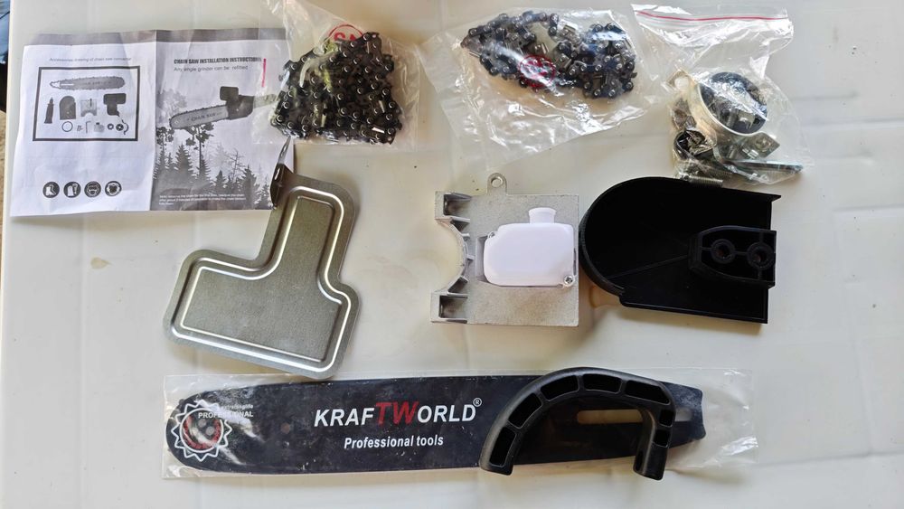 Приставка KraftWorld – верига за ъглошлайф