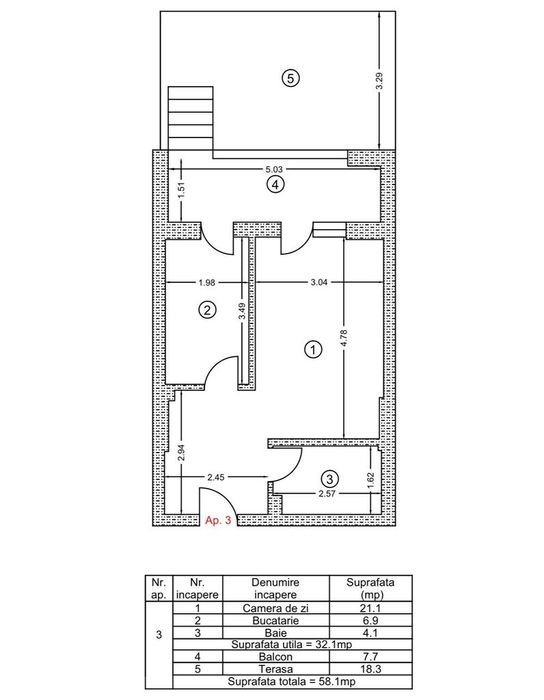 Garsoniera Moderna Spatioasa, Bucatarie Utilata, Prima Inchiriere