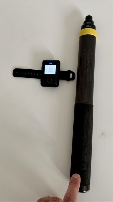 Kit Profi Insta360: Selfie Stick 3m (Carbon) + Telecomandă GPS Action Remote
