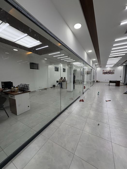 Каленное стекло 10 мм калит ойна перегородки стеклянные kalyonniy oyna