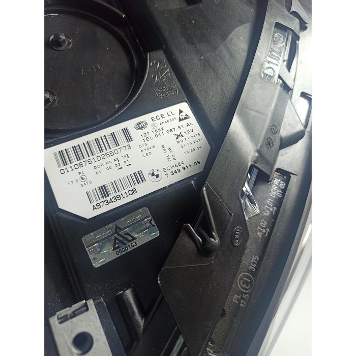 Ляв фар за bmw 5er f10 f11 lci xenon - 7343911