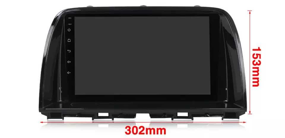 NAVIGATIE Android 14 Mazda CX-5 2011-2017 1/8 Gb Waze CarPlay + CAMERA