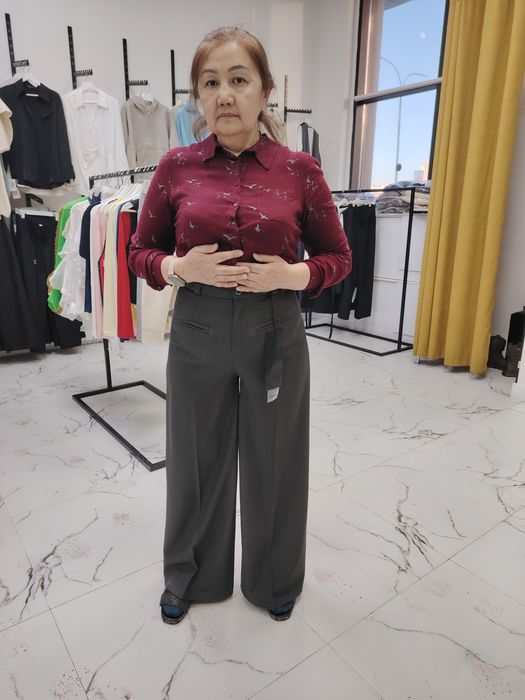 Брюки палаццо размер 48