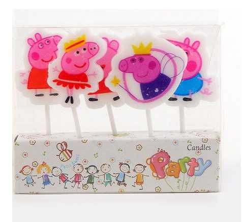 Свещички за торта Пепа Пиг,Peppa Pig,Pepa Pig,Детски рожден ден,свещи