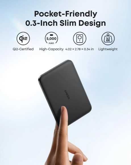 Anker powerbank повербанк 5,000mAh