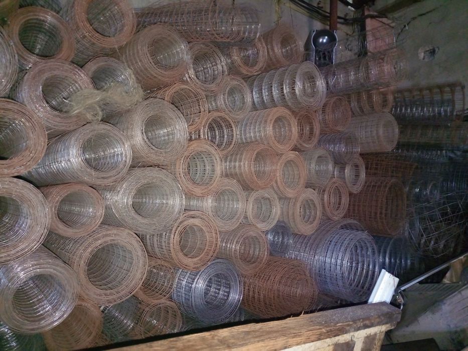 Сварная сетка в рулонах