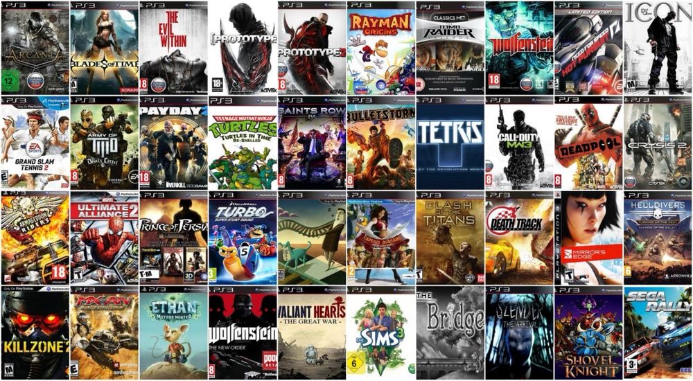 Установка Игр на PlayStation 3