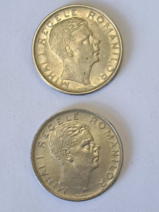 Monede 100 lei, 1943 si 1944, pret: 70 lei
