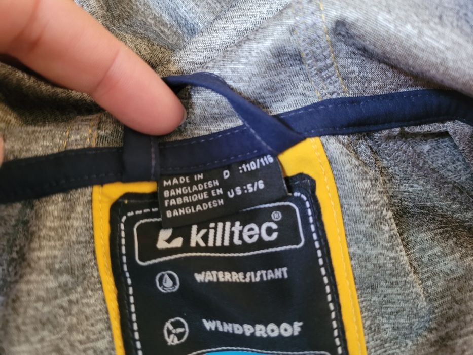 Geaca copii Killtec mar 110-116, ca nouaa