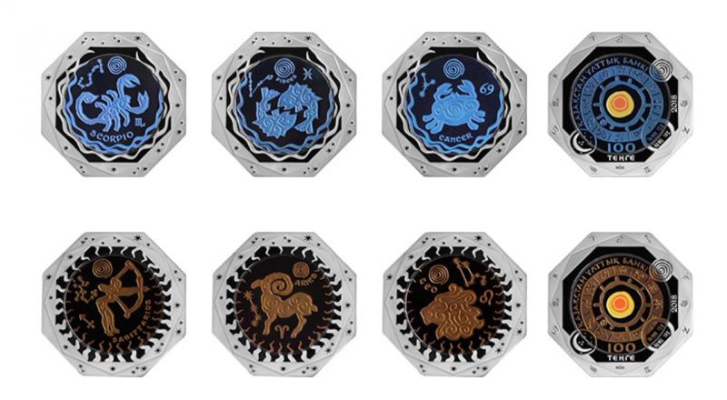 Монеты Знаки зодиака