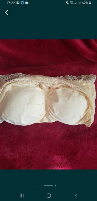 Bustiera sutien dantela cu burete detasabil lenjerie