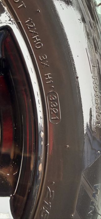 Jante aliaj R17 originale Hyndai Tucson 215/65/17 Hankook M+S