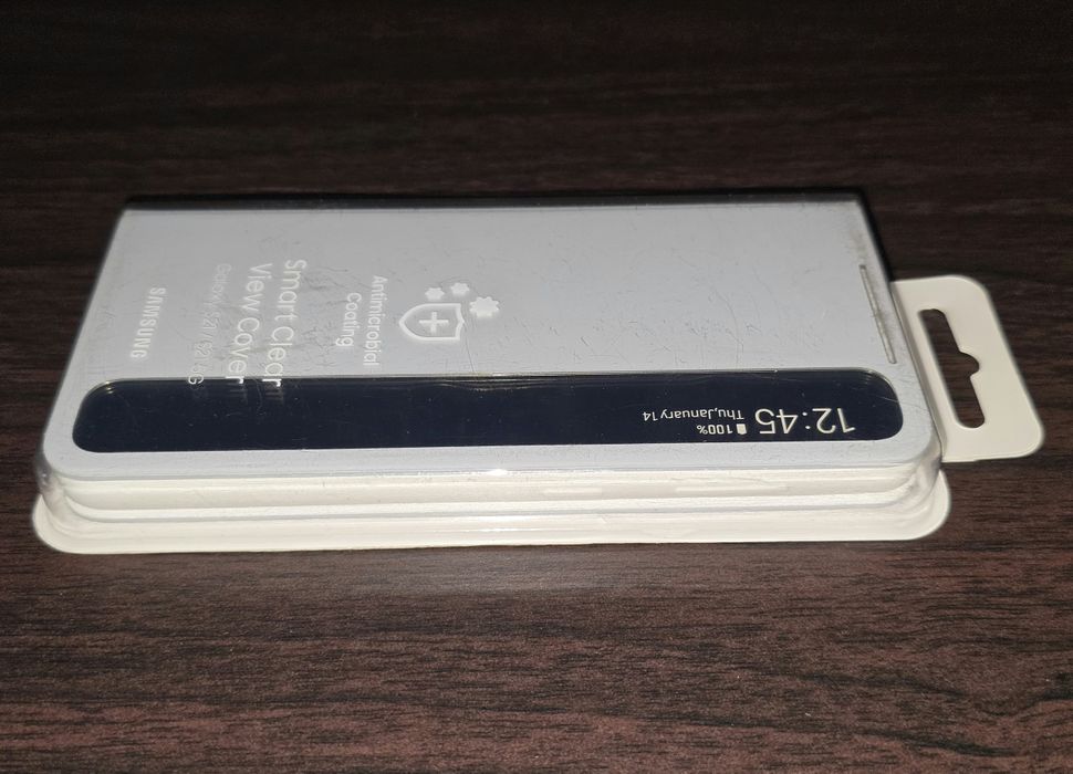 Husa flip smart activa originala Samsung Smart Clear View Cover Galaxy S21 S21 5G G991