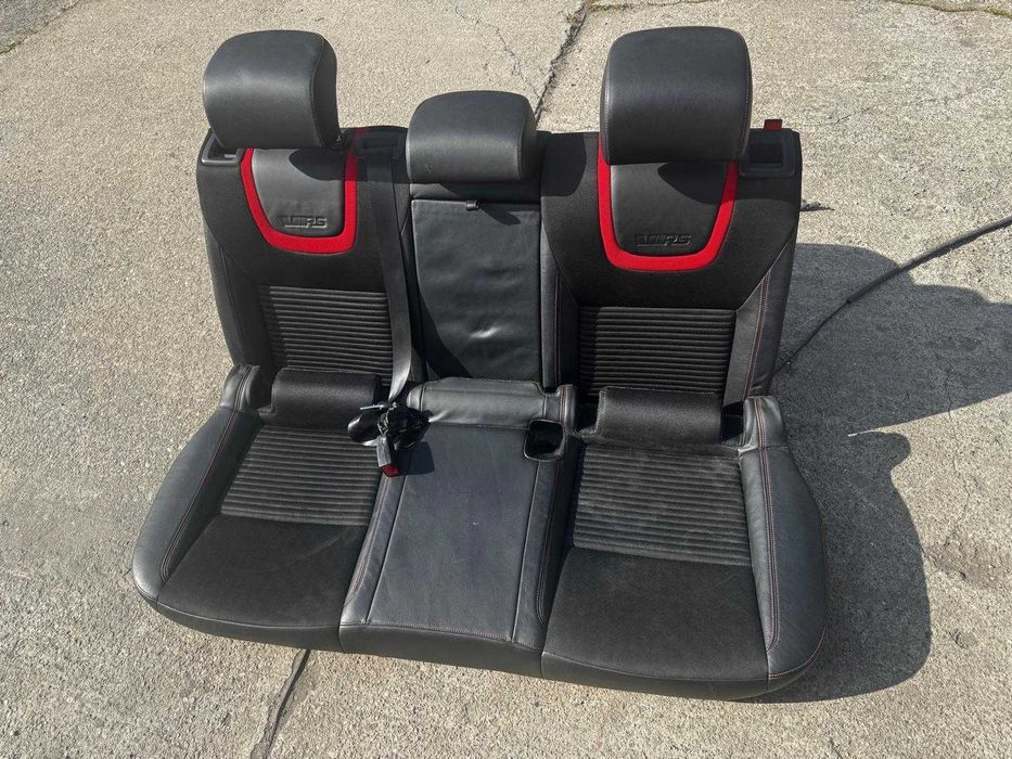 Interior complet, scaune sport piele partiala ,bancheta, fete de usi si cotiera Skoda Octavia 3 VRS