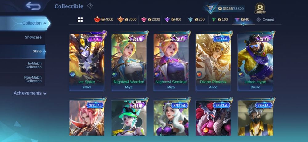 Аккаунт Mobile legends