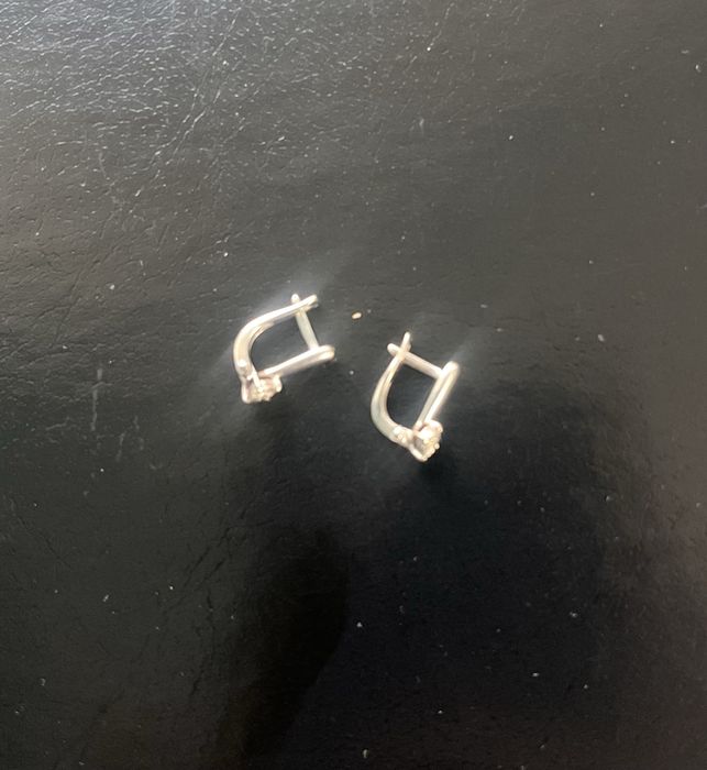 Серги золотые детские