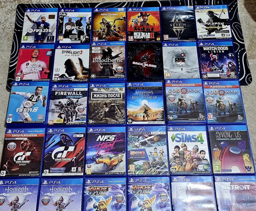 Игравой Диски На Ps4, Ps5 с лицензия!