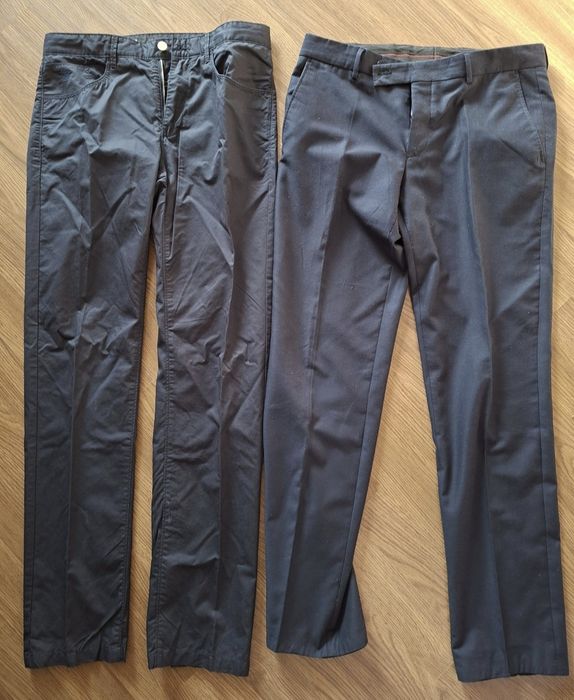 Брюки синие 44размер