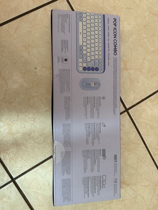 Logitech POP Icon Combo – безжична клавиатура и мишка (НОВО)