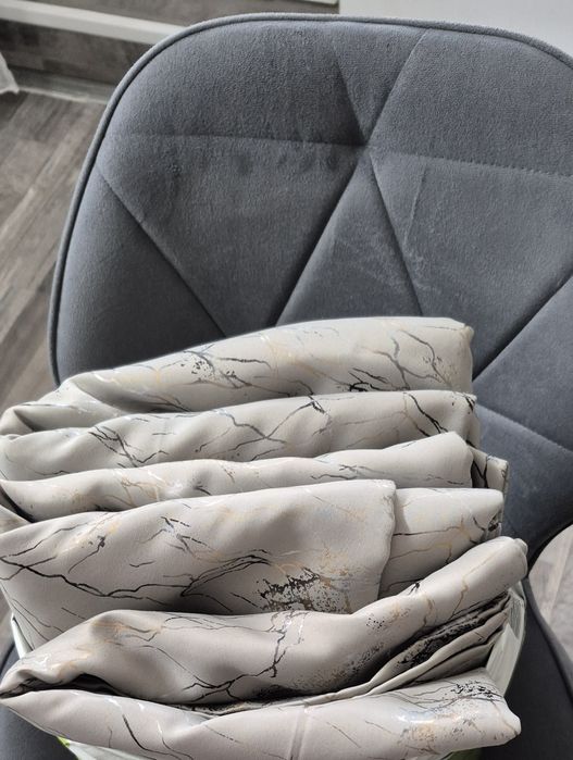 Draperii Blackout Find Gold Line Grej