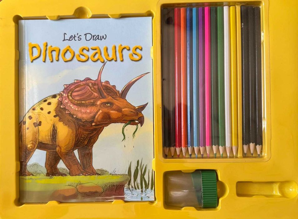 Let`s Draw Dinosaurs Комплект за рисуване
