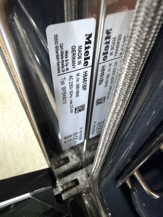 Miele Фурна за вграждане  с пара GERMANY Гаранция