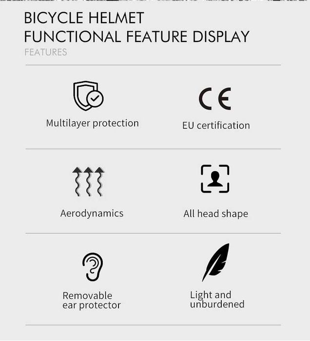MOON HB3-9 - Каска за велосипед