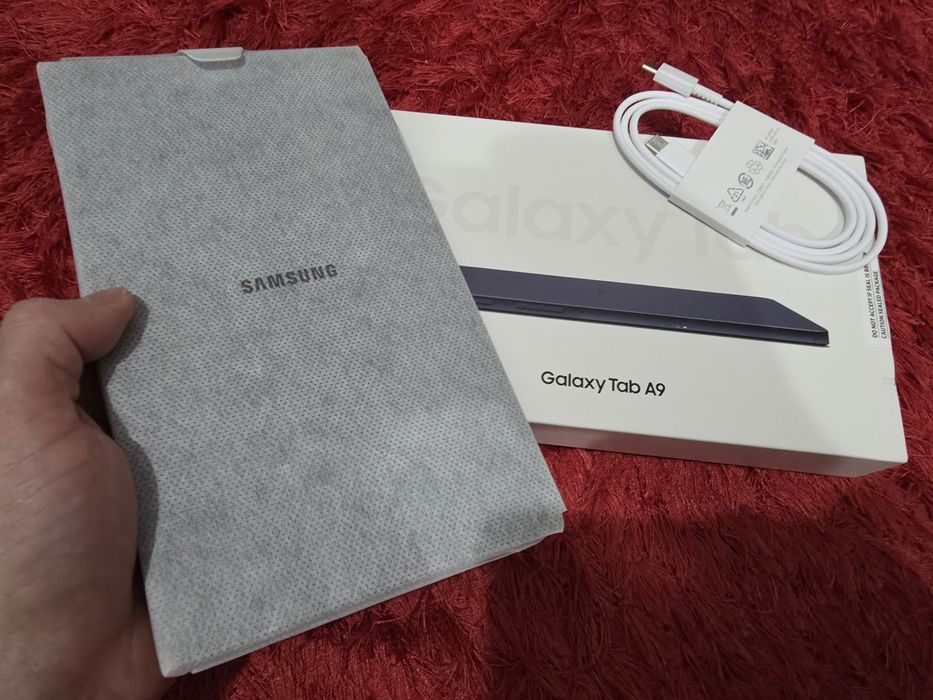 -Samsung Tab A9, Nou, 64Gb, 4Ram, 0 cicluri incarcare, neactivat, nefo