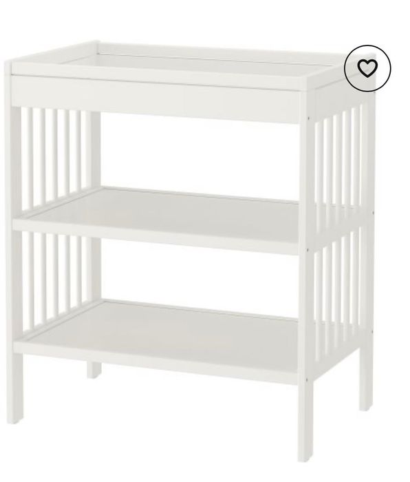 Бял повивалник на икеа