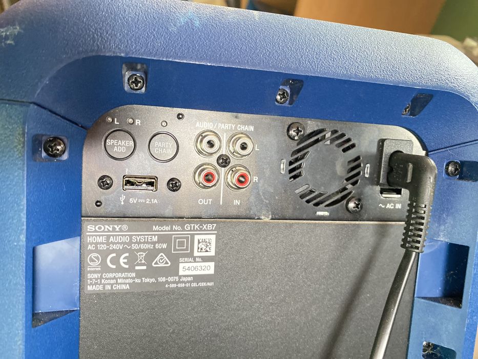 Sony GTK преносима колона