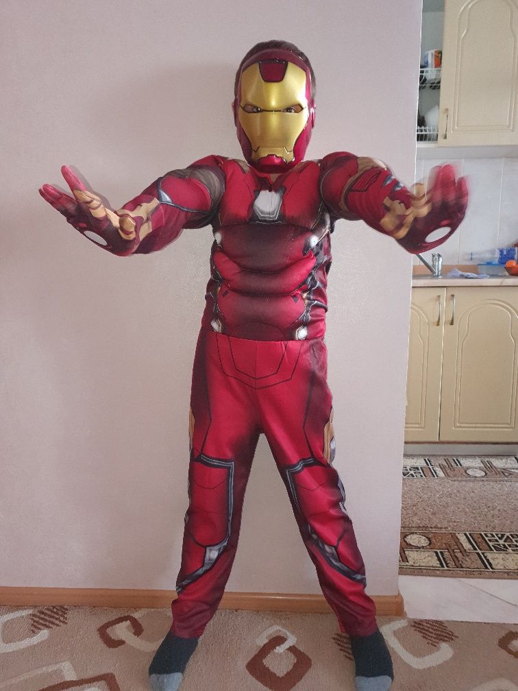 Карнавальный костюм Железный Человек, рост 116 см фото